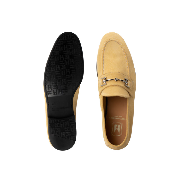 Yellow Suede Loafer