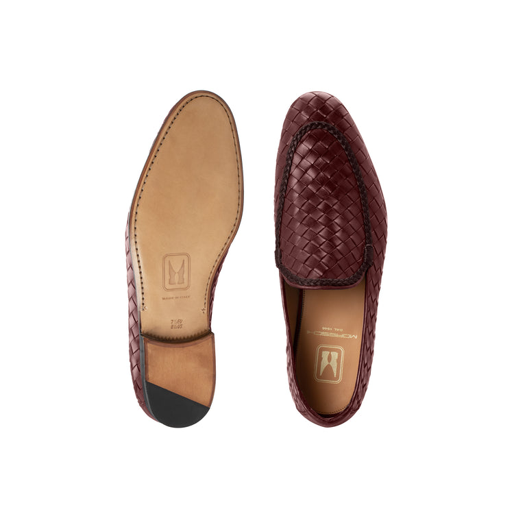 Bordeaux leather Loafer
