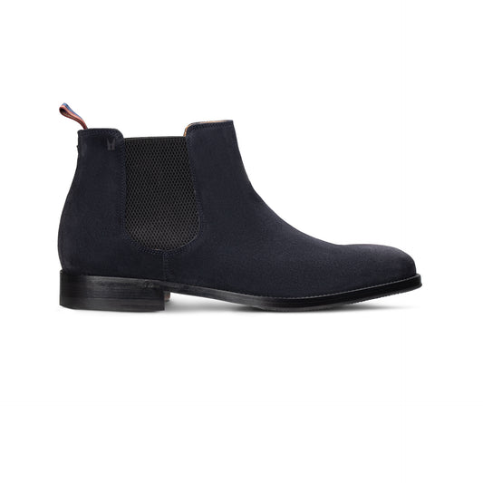 Blue suede Boot