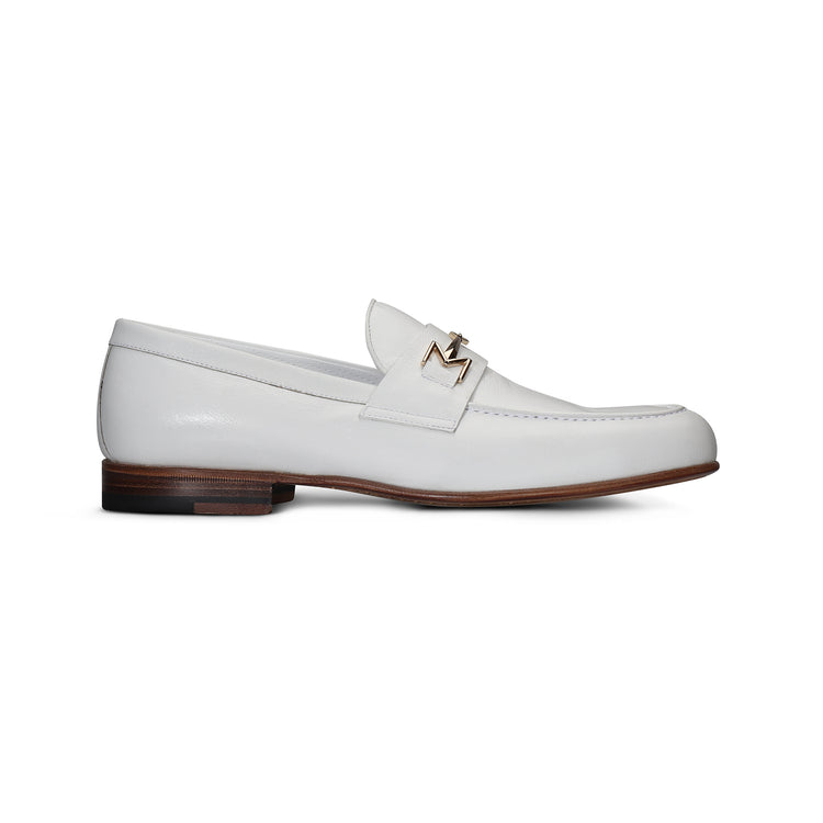 FOR HIM - White leather Loafer
