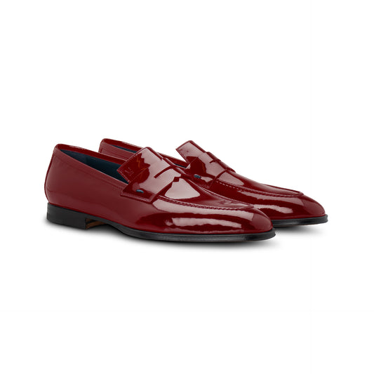 Bordeaux patent leather Loafer