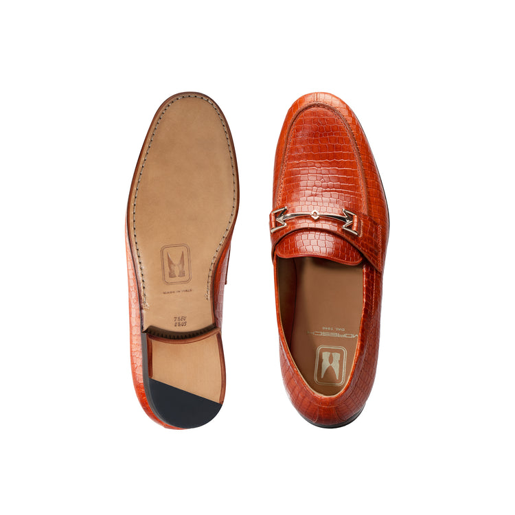FOR HIM - Amber leather Loafer