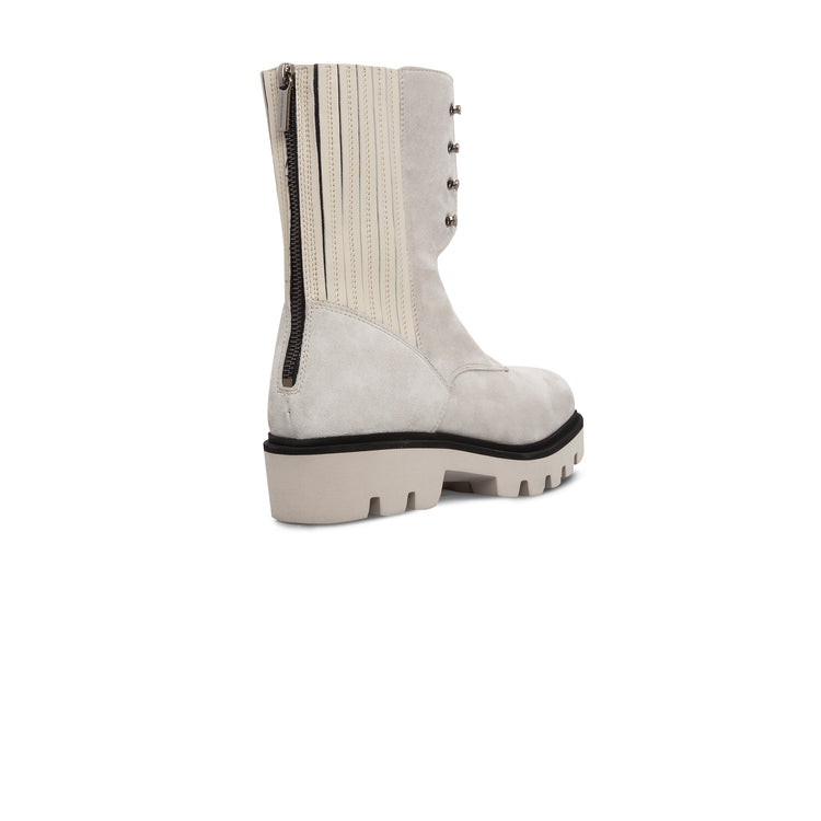 White leather Boot
