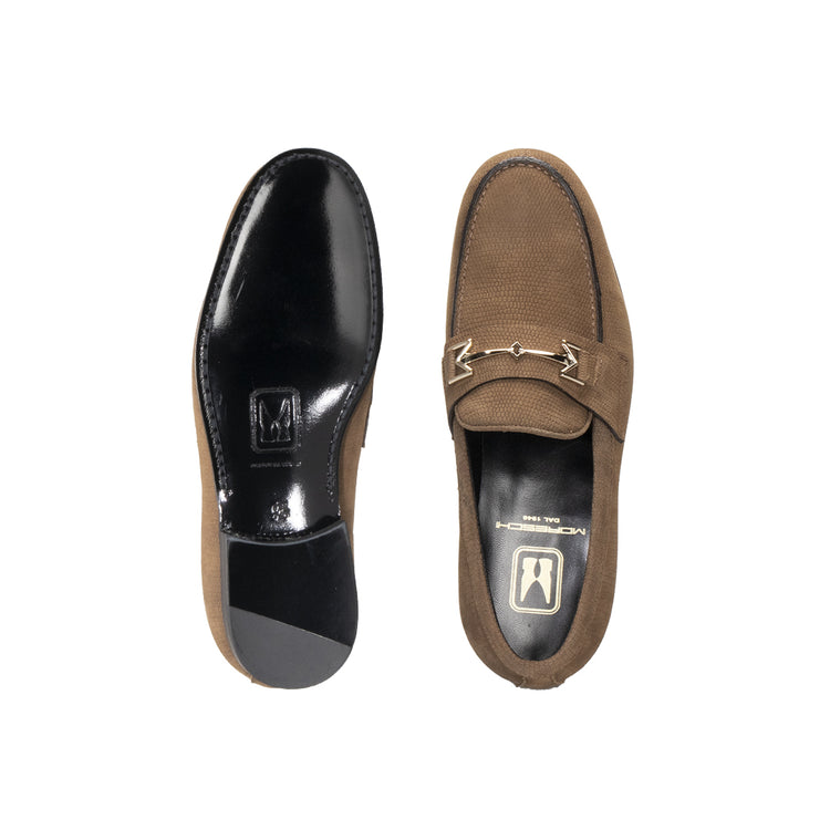 FOR HIM - Brown leather loafer