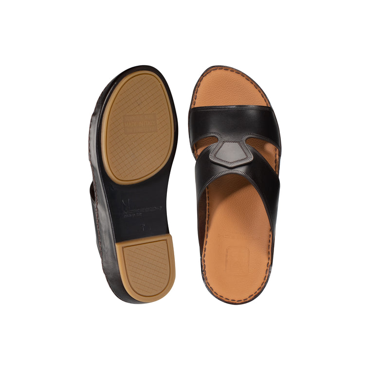 Brown leather Sandal