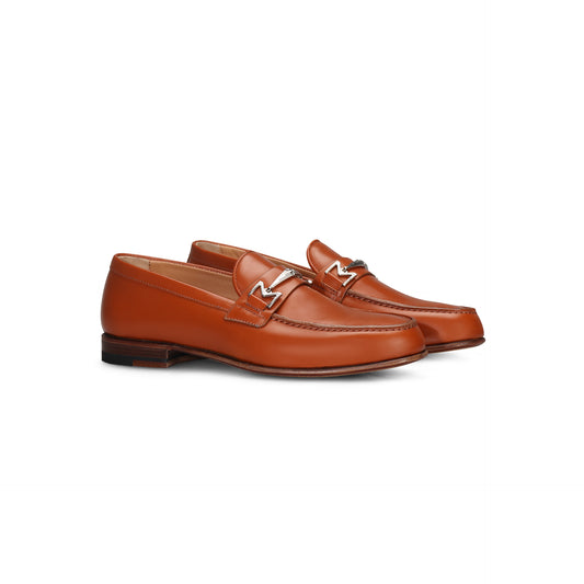 Tan leather Woman Loafer