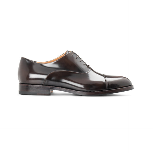 Brown Leather Oxford Moreschi Italian Shoes - Main Image