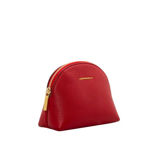 Red leather Pochette