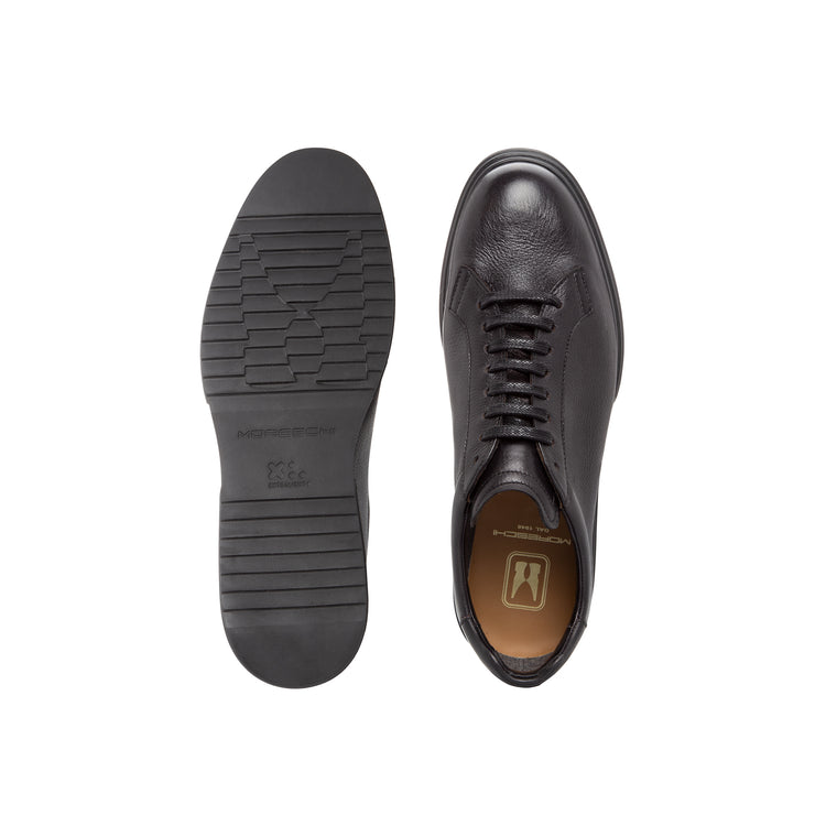 Black leather Sneaker