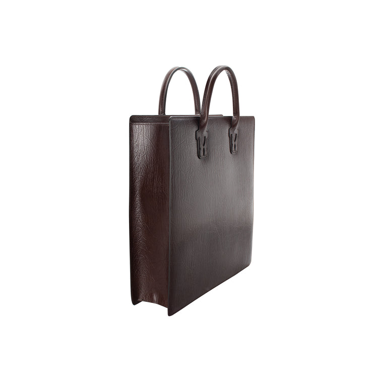 Brown leather Tote Bag