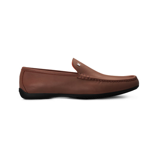 Pecan leather Loafer Moreschi Italian Shoes - Main Image